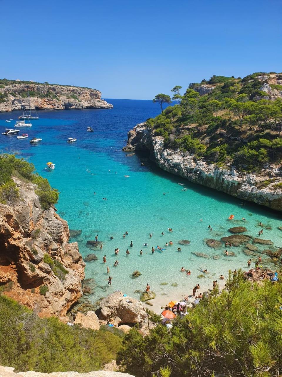 Casa Domingos Cales De Mallorca Buitenkant foto
